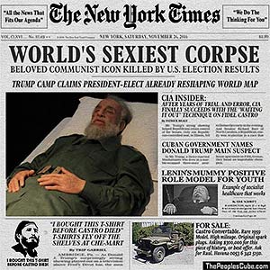 Castro world's sexiest corpse
