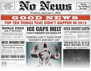 Funny Top Ten list of Things That Didn't Happen