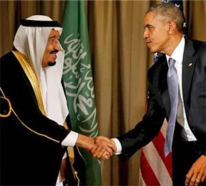 King Salman and Obama