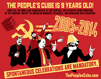 People's Cube 9 Years Old