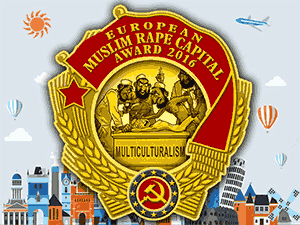 Annual European Muslim Rape Capital Awards
