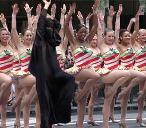 Rockettes Muslim dancer