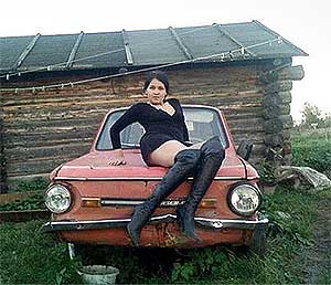 Russian girls & cars