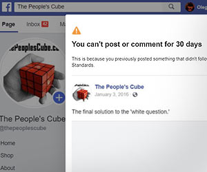 Facebook ban