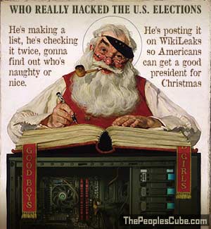 Santa hacks DNC