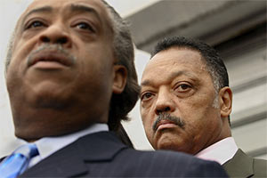 Al Sharpton, Jesse Jackson