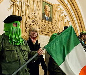 St. Patrick's Day in Russia