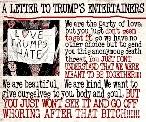 stalking letter