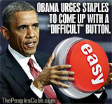 Obama Staples Easy Button