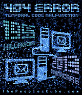 Cartoon: Obamacare website gives temporal error, operates from the past