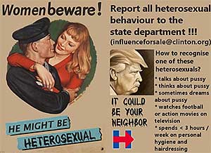 Trump is Heterosexual