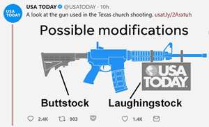 USA Today AR-15 chainsaw