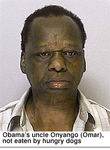 Barack Obama's half-uncle Onyango (Omar) Obama
