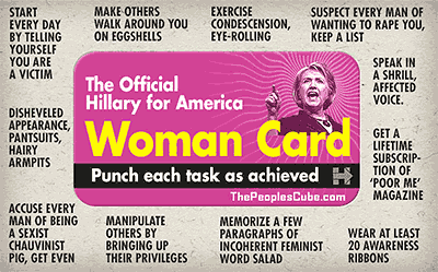 Woman Card